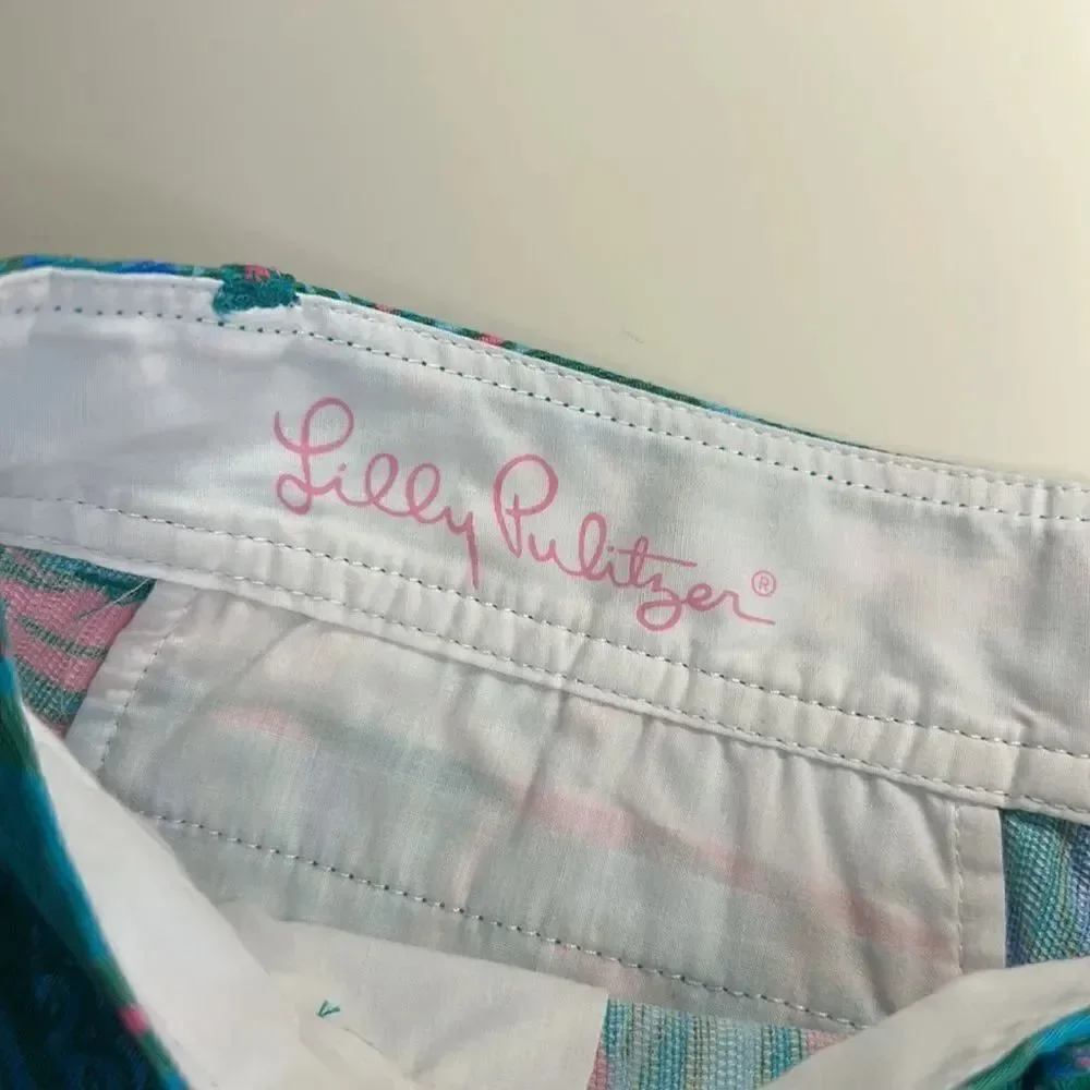 Lilly Pulitzer Women Callahan Shorts Lilly Lounge Print